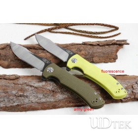ZT0920 Zero Tolerance  two colors fast opening bearing folding knife UD405157